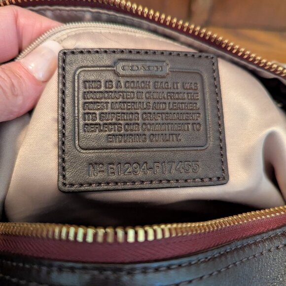 Coach Ashley Spectator Shoulder Bag , Very good used Condition - Picture 11 of 12